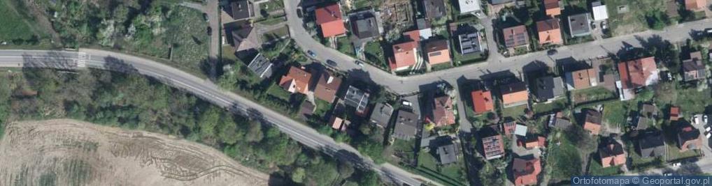 Zdjęcie satelitarne Husarska ul.