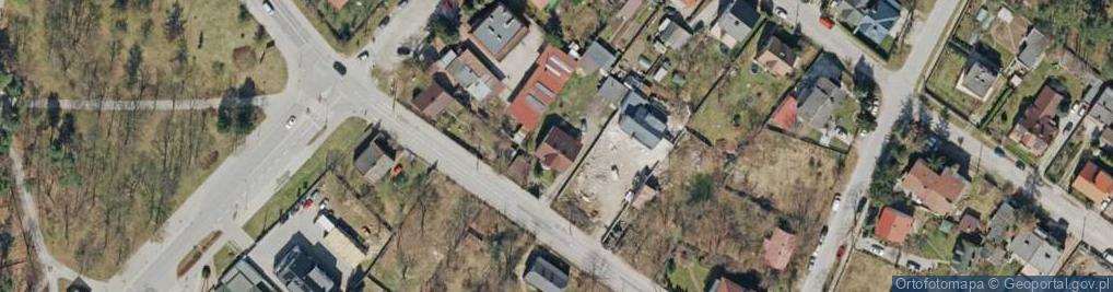 Zdjęcie satelitarne Husarska ul.