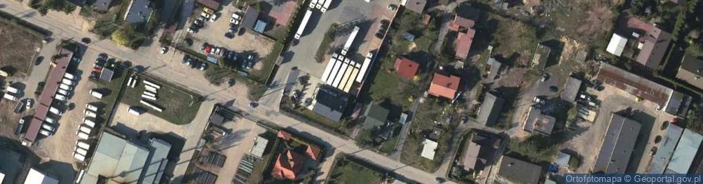 Zdjęcie satelitarne Huberta Jana, dr. ul.