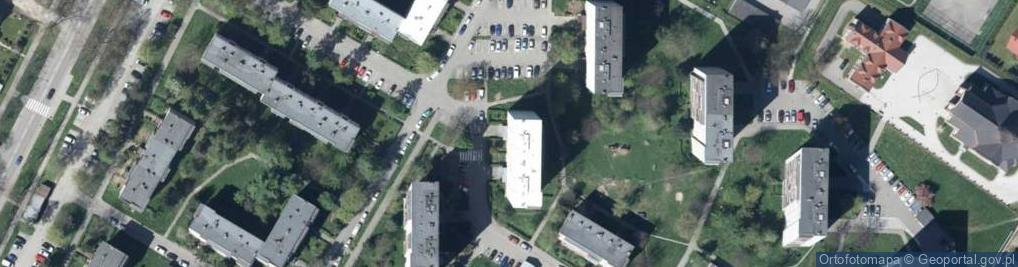 Zdjęcie satelitarne Hubala Henryka, mjr. ul.