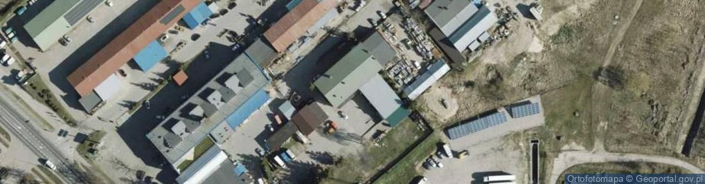 Zdjęcie satelitarne Hurtowa ul.