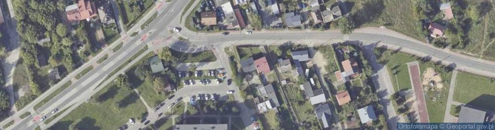 Zdjęcie satelitarne Hubalczyków ul.