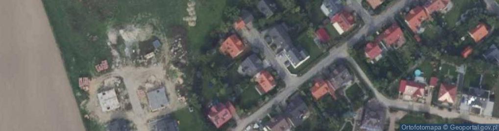 Zdjęcie satelitarne Huzarów ul.