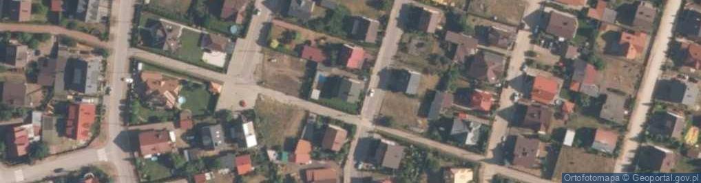 Zdjęcie satelitarne Huzarska ul.
