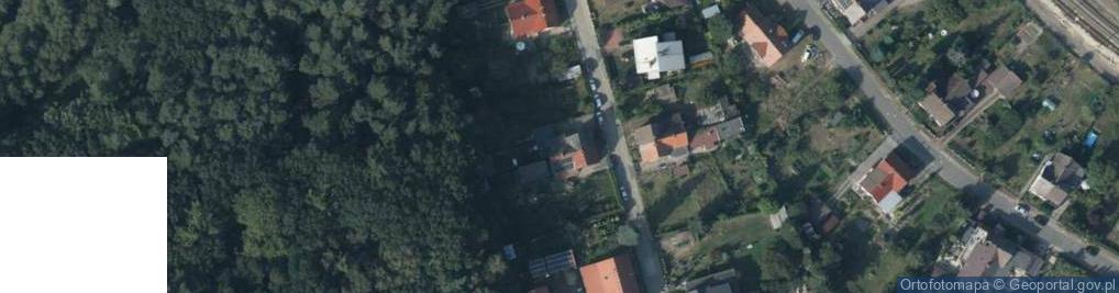 Zdjęcie satelitarne Huculska ul.