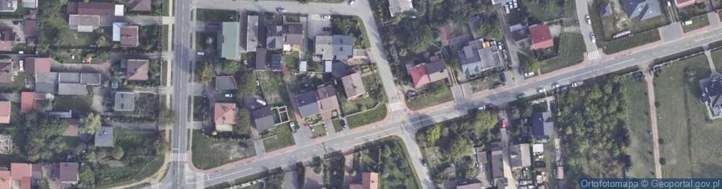 Zdjęcie satelitarne Hubala Henryka, mjr. ul.