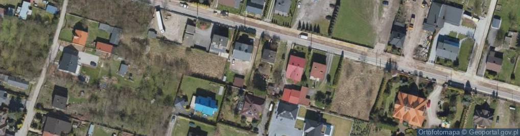 Zdjęcie satelitarne Hubala Henryka, mjr. ul.