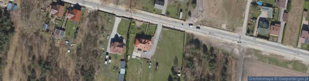 Zdjęcie satelitarne Hubala Henryka, mjr. ul.