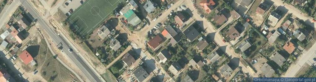 Zdjęcie satelitarne Huberta ul.