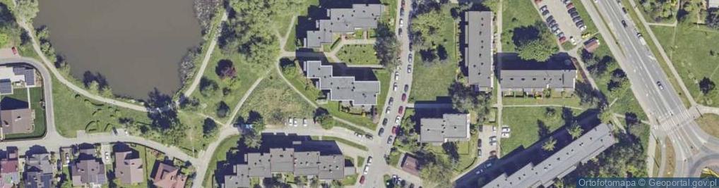 Zdjęcie satelitarne Husarii Polskiej ul.