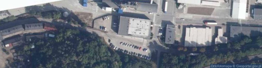 Zdjęcie satelitarne Huty Szkła ul.