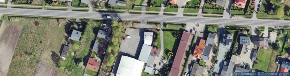 Zdjęcie satelitarne Hubala Henryka, mjr. ul.