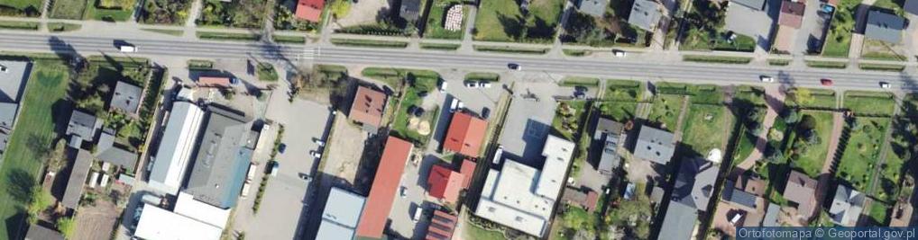 Zdjęcie satelitarne Hubala Henryka, mjr. ul.