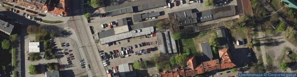 Zdjęcie satelitarne Hubska ul.