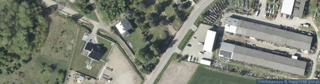 Zdjęcie satelitarne Hubala Henryka, mjr. ul.
