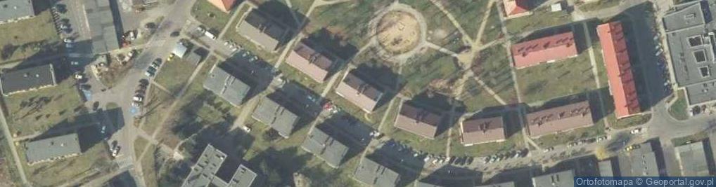 Zdjęcie satelitarne Hynka, płk. ul.