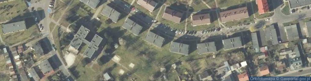 Zdjęcie satelitarne Hynka, płk. ul.