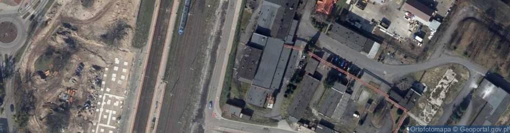 Zdjęcie satelitarne I Brygady Legionów ul.