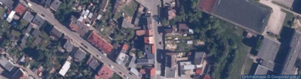 Zdjęcie satelitarne I Pułku Ułanów ul.