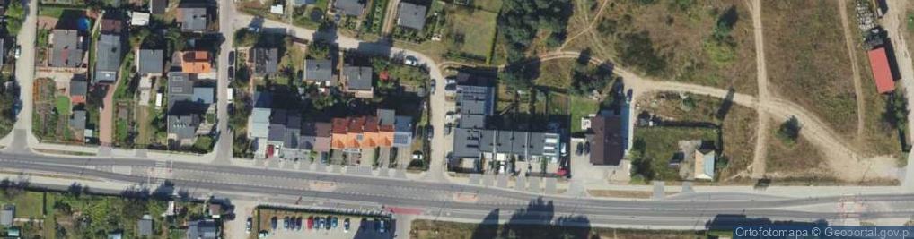 Zdjęcie satelitarne I Morskiego Pułku Strzelców ul.