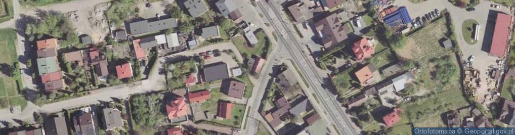 Zdjęcie satelitarne Idalińska ul.
