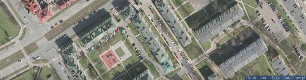 Zdjęcie satelitarne III Powstania Śląskiego ul.