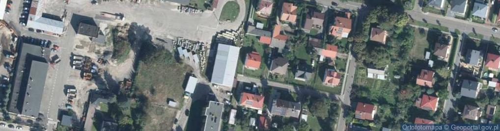 Zdjęcie satelitarne III Dywizji Piechoty ul.