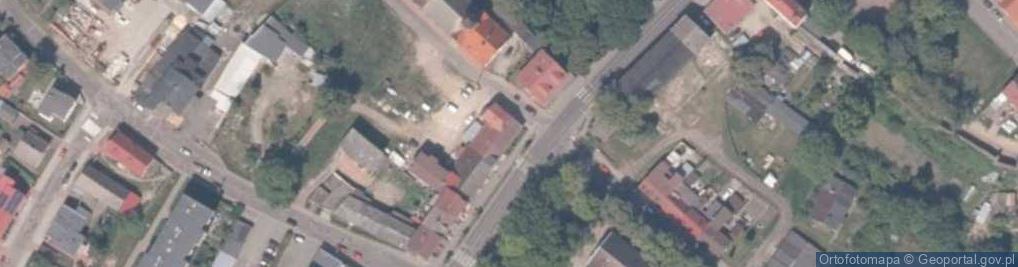 Zdjęcie satelitarne II Pułku Ułanów ul.