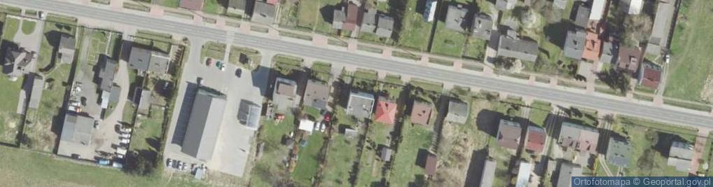 Zdjęcie satelitarne Iłżecka ul.