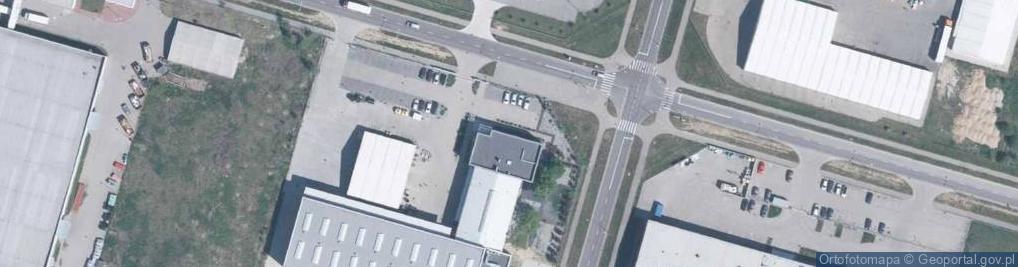 Zdjęcie satelitarne Innowacyjna ul.
