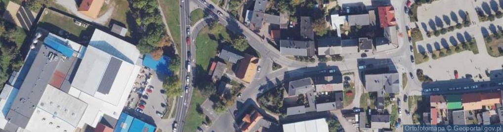Zdjęcie satelitarne Inowrocławska ul.
