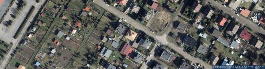 Zdjęcie satelitarne Inowrocławska ul.