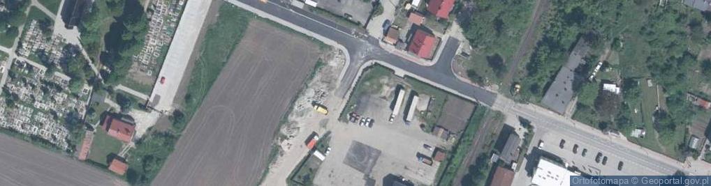 Zdjęcie satelitarne Inwestycyjna ul.
