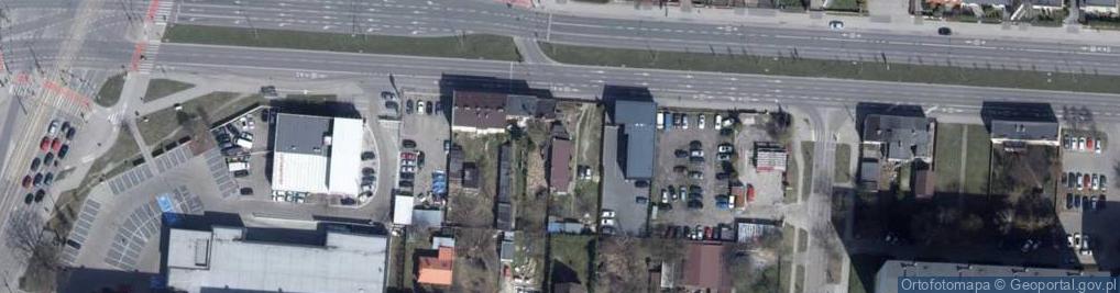 Zdjęcie satelitarne Inflancka ul.