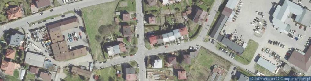 Zdjęcie satelitarne Inwalidów Wojennych ul.