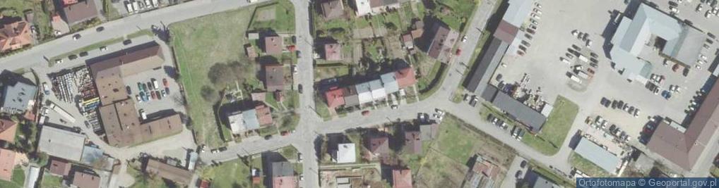 Zdjęcie satelitarne Inwalidów Wojennych ul.