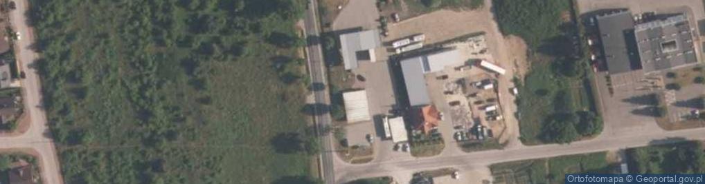 Zdjęcie satelitarne Inowłodzka ul.