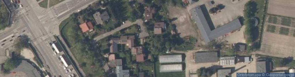 Zdjęcie satelitarne Instytutowa ul.
