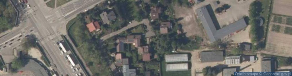 Zdjęcie satelitarne Instytutowa ul.