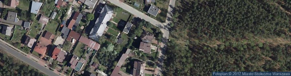 Zdjęcie satelitarne Instruktorska ul.