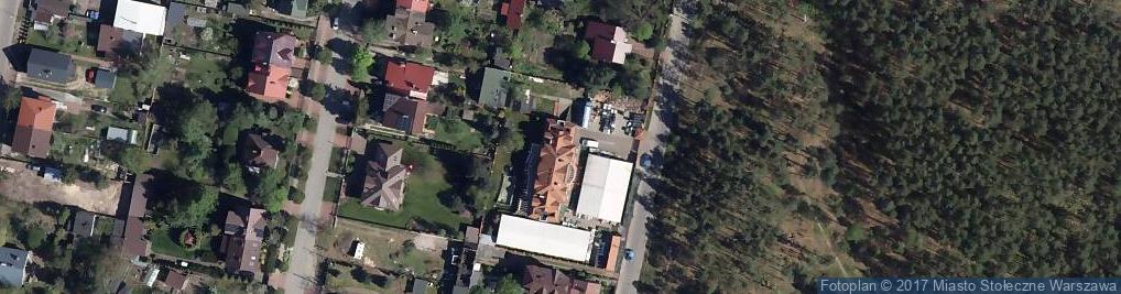 Zdjęcie satelitarne Instruktorska ul.