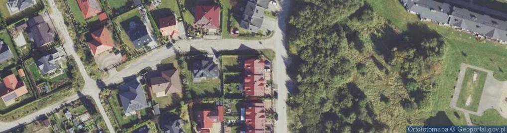 Zdjęcie satelitarne Irlandzka ul.