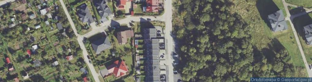 Zdjęcie satelitarne Irlandzka ul.