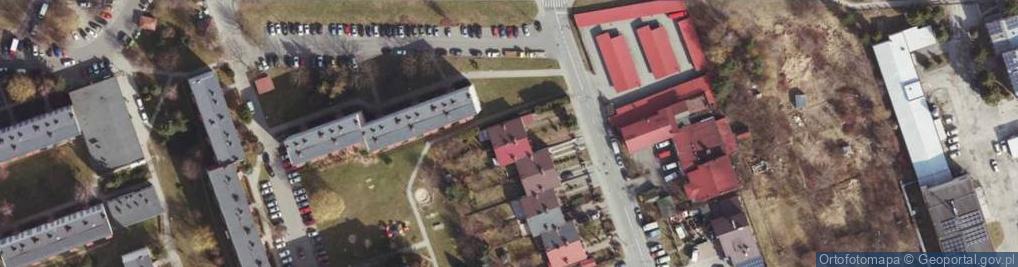 Zdjęcie satelitarne Iranka-Osmeckiego Kazimierza, płk. ul.