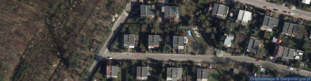 Zdjęcie satelitarne Iskry ul.