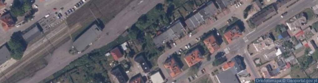 Zdjęcie satelitarne IV Pułku Piechoty ul.