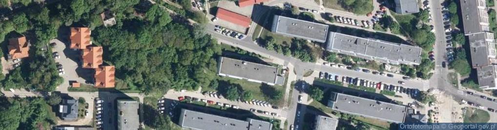 Zdjęcie satelitarne Iwaszkiewicza Jarosława ul.