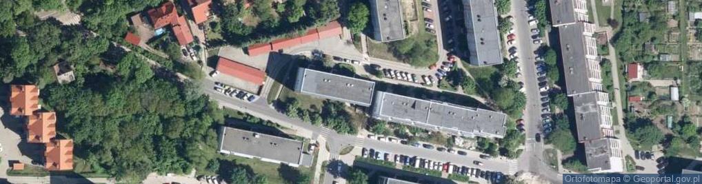 Zdjęcie satelitarne Iwaszkiewicza Jarosława ul.