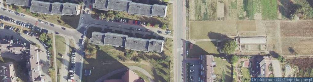Zdjęcie satelitarne Iwaszkiewicza Jarosława ul.