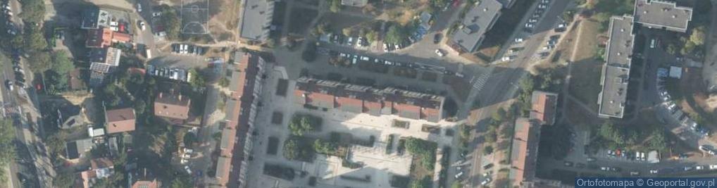 Zdjęcie satelitarne Iwaszkiewicza Jarosława ul.